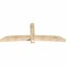 Ekena Millwork Bellingham Rough Sawn Timber Gable Bracket, Douglas Fir, 96"W x 36"H x 6"D x 6"F, 9/12 Pitch GBW096X36X0606BEL00RDF - alternate 4